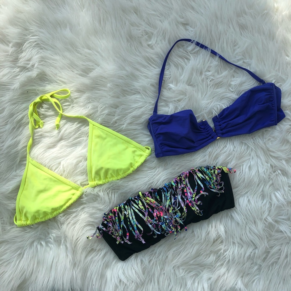3 Victoria’s Secret Swim Tops!